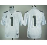 ncaa oregon ducks lamichael #1 white