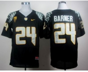 ncaa oregon ducks lamichael #24 barner black