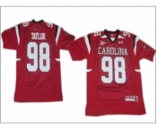 ncaa south carolina #98 taylor red