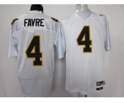 ncaa southern mississippi golden eagles #4 favre white