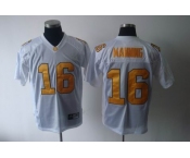 ncaa (tennessee) #16 manning white