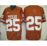 ncaa (texas) jerseys #25 orange m&n