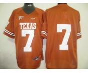 ncaa (texas longhorns) #7 orange