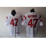 ncaa ( usc trojans ) #47 matthews white