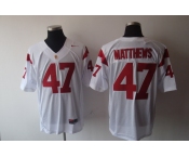ncaa ( usc trojans ) #47 matthews white