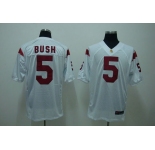 ncaa (usc trojans) #5 bush white
