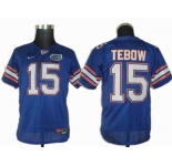 youth ncaa (florida gators)#15 tebow blue
