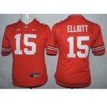 women ncaa jerseys ohio state buckeyes #15 elliott red