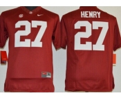 Alabama Crimson Tide #27 Derrick Henry 2014 Red Limited Kids Jersey
