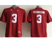 Alabama Crimson Tide #3 Trent Richardson 2014 Red Limited Kids Jersey