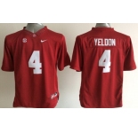 Alabama Crimson Tide #4 T.J Yeldon 2014 Red Limited Kids Jersey