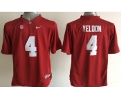 Alabama Crimson Tide #4 T.J Yeldon 2014 Red Limited Kids Jersey