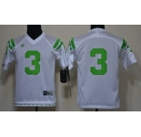 Notre Dame Fighting Irish #3 Joe Montana Under The Lights White Kids Jersey