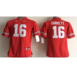 Ohio State Buckeyes #16 J.T. Barrett 2014 Red Limited Kids Jersey