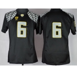 Oregon Ducks #6 Charles Nelson Black Limited Kids Jersey