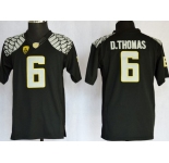 Oregon Ducks #6 DeAnthony Thomas 2013 Black Limited Kids Jersey
