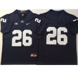 Youth Penn State Nittany Lions #26 Saquon Barkley Navy Youth College Football Jersey