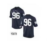 Youth Penn State Nittany Lions #96 Navy Jersey