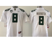 youth ncaa jerseys oregon ducks #8 marcus mariota white
