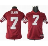youth ncaa jerseys standford cardinals #7 elways red
