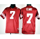 youth ncaa jerseys stanford cardinals #7 elway red