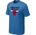 NBA Chicago Bulls Big & Tall Primary Logo L.Blue T-Shirt