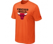 NBA Chicago Bulls Big & Tall Primary Logo Orange T-Shirt