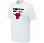 NBA Chicago Bulls Big & Tall Primary Logo white T-Shirt