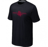 NBA Houston Rockets adidas Primary Logo T-Shirt -Black