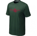 NBA Houston Rockets adidas Primary Logo T-Shirt -D.Green