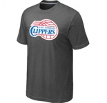 NBA Los Angeles Clippers Big & Tall Primary Logo D.Grey T-Shirt