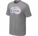NBA Los Angeles Clippers Big & Tall Primary Logo L.Grey T-Shirt