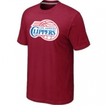 NBA Los Angeles Clippers Big & Tall Primary Logo Red T-Shirt