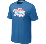 NBA Los Angeles Clippers Big & Tall Primary Logo light Blue T-Shirt