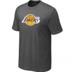 NBA Los Angeles Lakers Big & Tall Primary Logo D.Grey T-Shirt