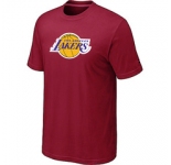 NBA Los Angeles Lakers Big & Tall Primary Logo Red T-Shirt