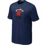 NBA Miami Heat Big & Tall Primary Logo D.Blue T-Shirt