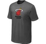 NBA Miami Heat Big & Tall Primary Logo D.Grey T-Shirt