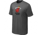 NBA Miami Heat Big & Tall Primary Logo D.Grey T-Shirt