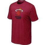 NBA Miami Heat Big & Tall Primary Logo Red T-Shirt