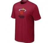NBA Miami Heat Big & Tall Primary Logo Red T-Shirt
