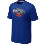 NBA New Orleans Pelicans Big & Tall Primary Logo Blue T-Shirt