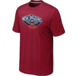 NBA New Orleans Pelicans Big & Tall Primary Logo Red T-Shirt