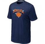 NBA New York Knicks Big & Tall Primary Logo D.Blue T-Shirt