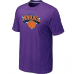 NBA New York Knicks Big & Tall Primary Logo Purple T-Shirt