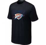 NBA Oklahoma City Thunder Big & Tall Primary Logo Black T-Shirt
