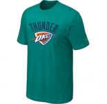 NBA Oklahoma City Thunder Big & Tall Primary Logo Green T-Shirt