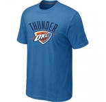 NBA Oklahoma City Thunder Big & Tall Primary Logo L.Blue T-Shirt