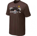 NBA Oklahoma City Thunder adidas 2012 Western Conference Champions T-Shirt Brown