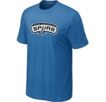 NBA San Antonio Spurs Big & Tall Primary Logo L.Biue T-Shirt